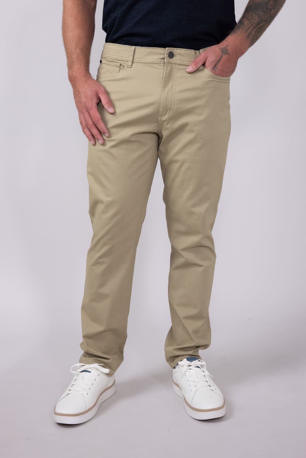Copper & Oak Leaders Pants for Men in Classic Khaki