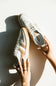 Gola Hurricane Suede Sneakers for Women in White/ Light Caramel/Gold