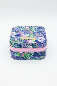 Simply Southern Jewelry Box Case in Dark Blue