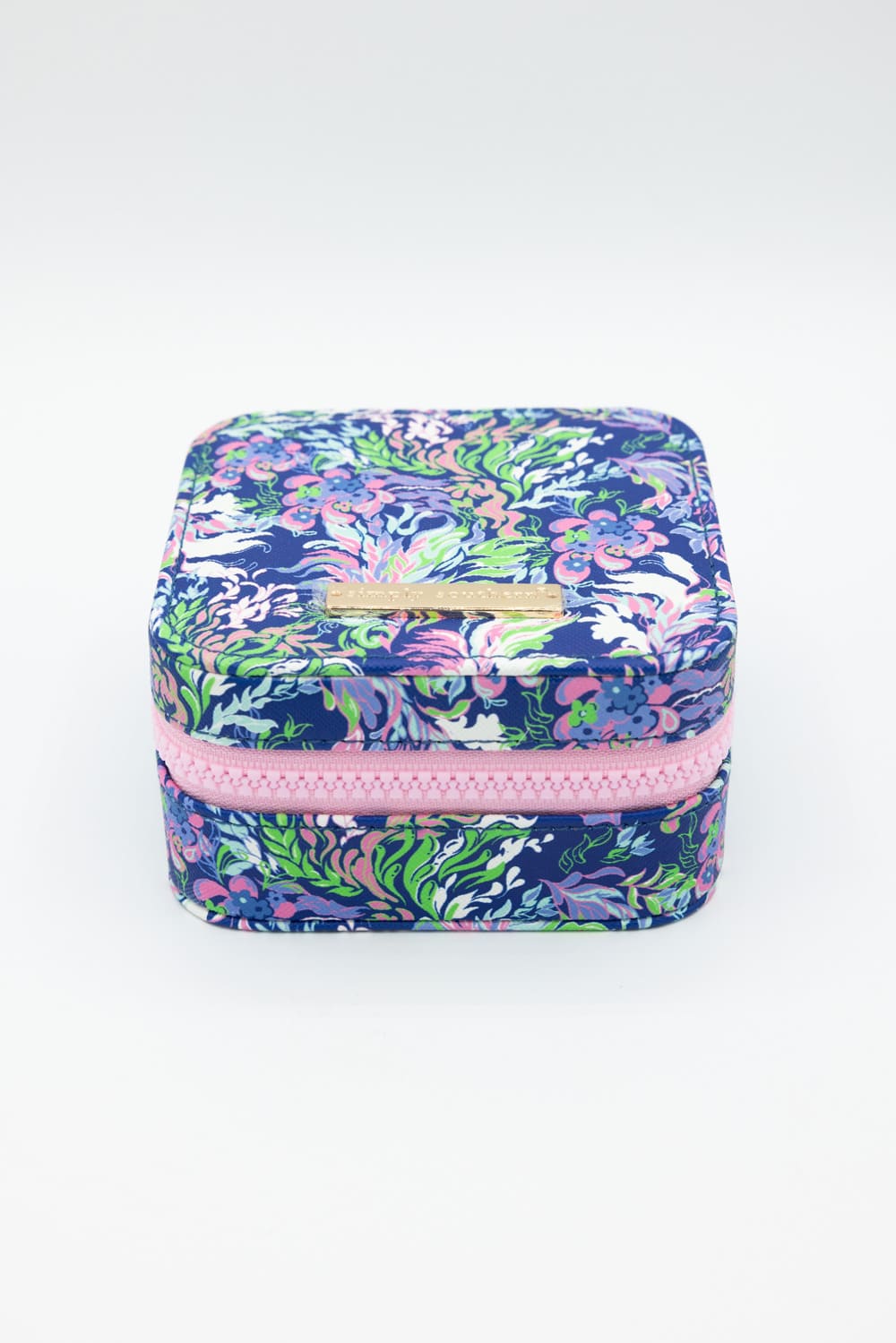 Simply Southern Jewelry Box Case in Dark Blue