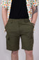 WearFirst 10" Cargo Shorts for Men in Olive Night