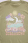 Billabong Youth Surf Rhythm Oversized Graphic T-Shirt for Girls in Avocado Green