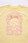 Billabong Youth Never Grow Up Oversized Graphic T-Shirt for Girls in Yellow