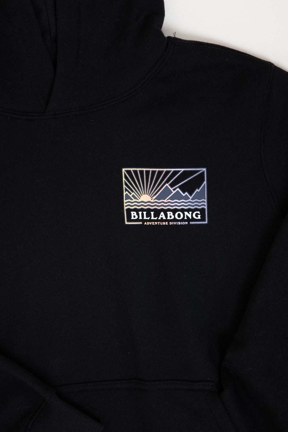 Billabong Youth Range Graphic Hoodie for Boys in Black