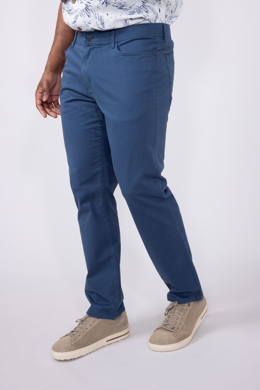 Copper & Oak Leaders Pants for Men in Dark Blue