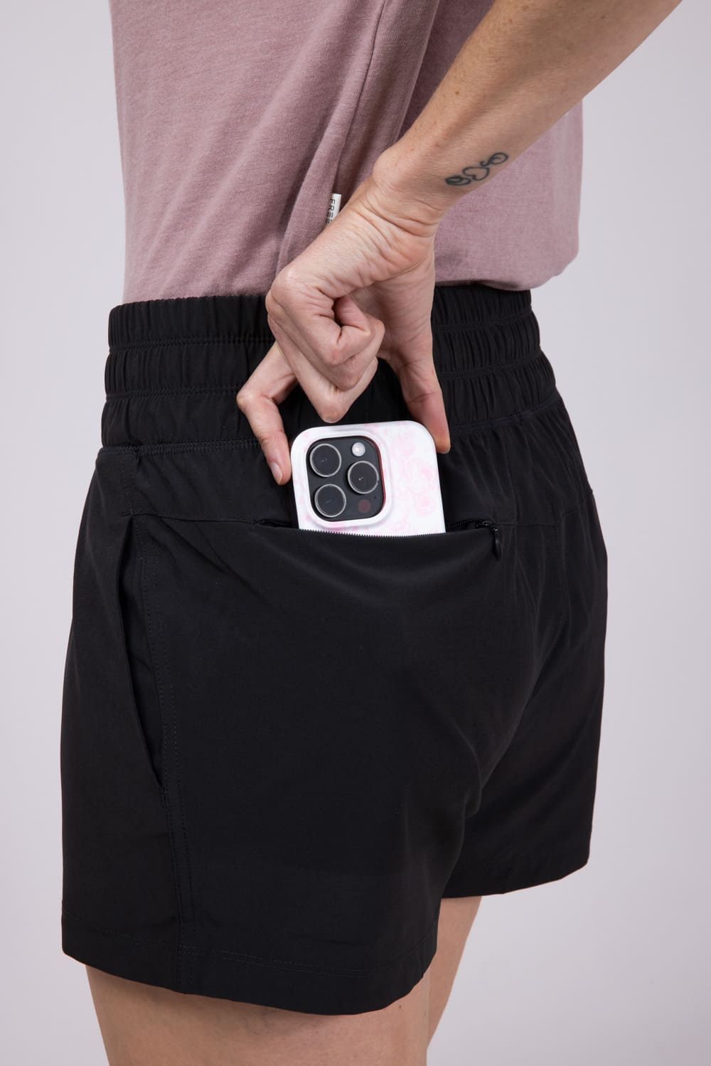 Free Fly Pull-On Breeze Shorts for Women in Black