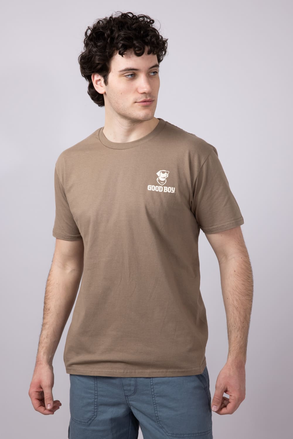 Good Boy Pack T-Shirt for Men in Brown