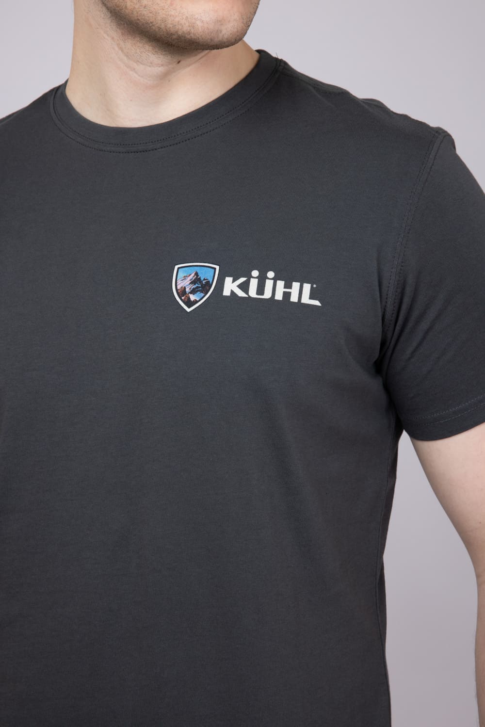 Kuhl Mountain T-Shirt for Men in Carbon Grey