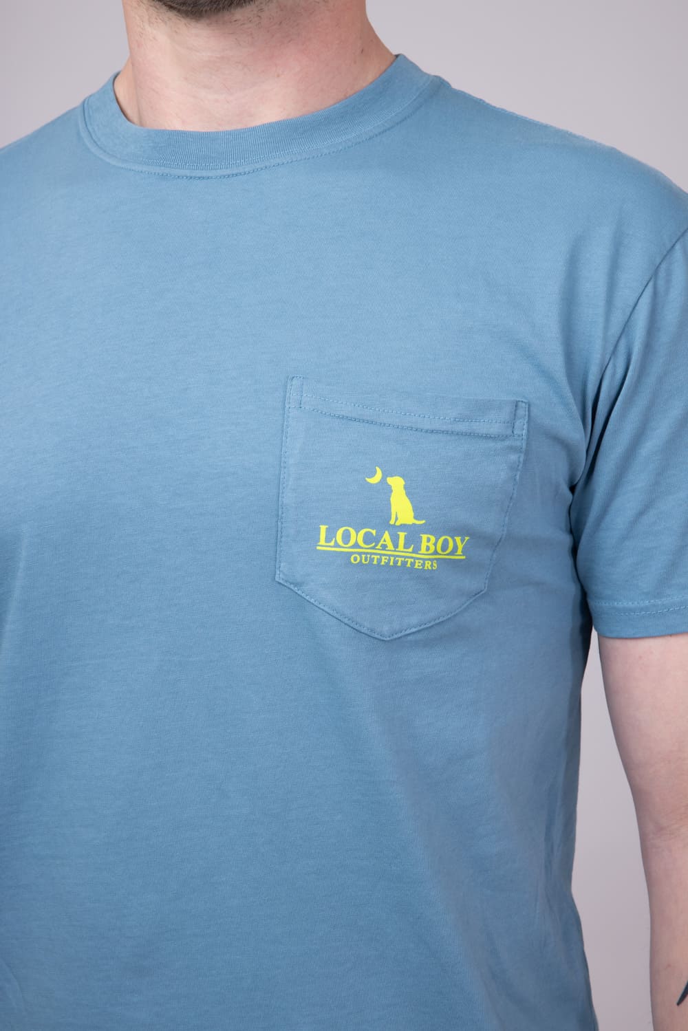Local Boy Cinco De Drinko T-Shirt for Men in Blue
