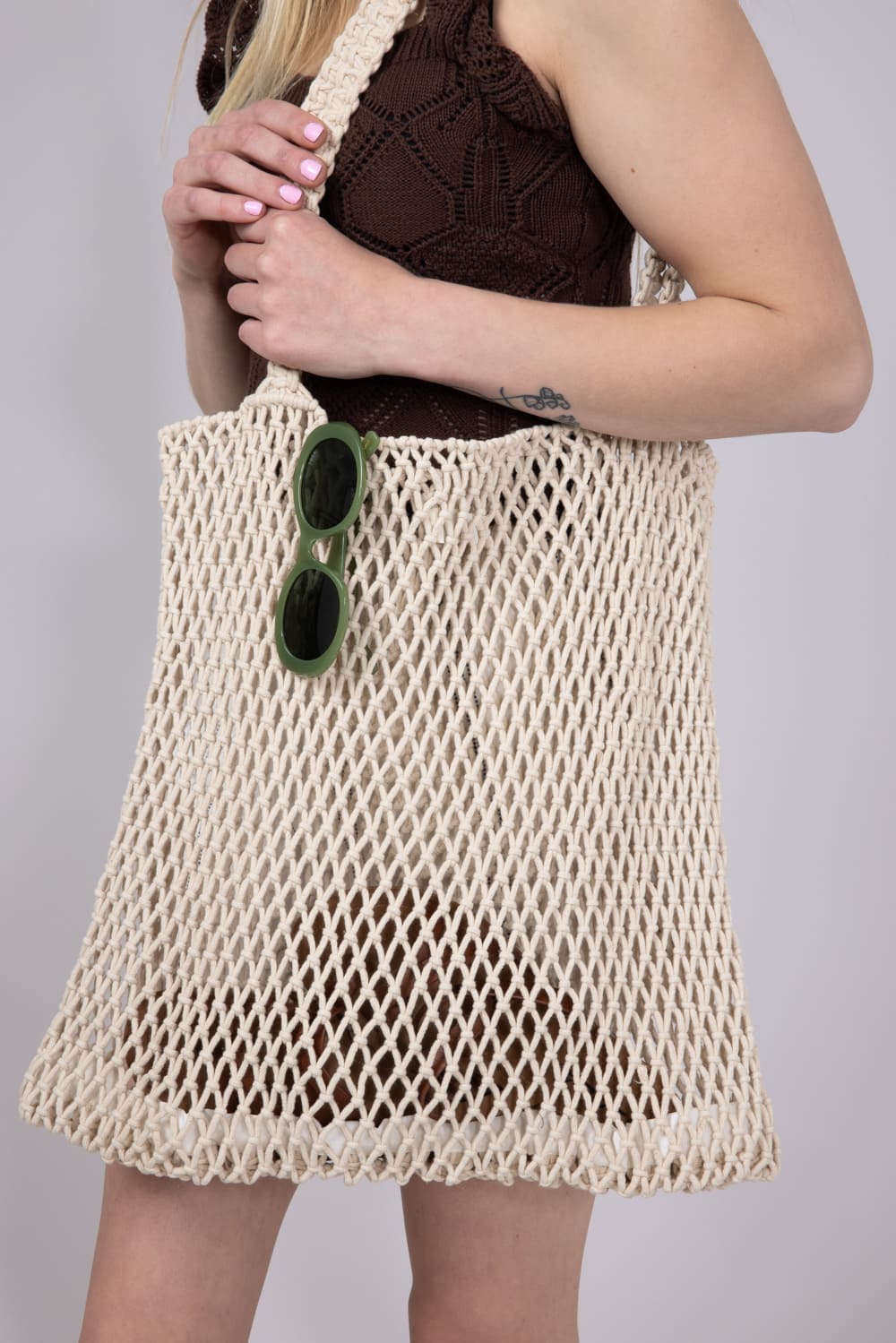 Maui Market Tote for Women in White
