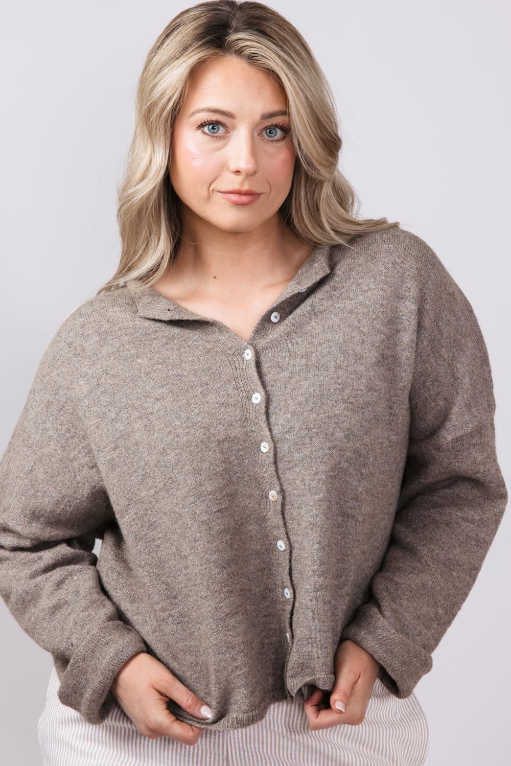 Piper Cardigan for Women in Mocha