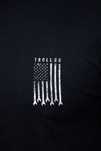 Troll Co Dirty Hands Clean Money Flagship T-Shirt for Men in Black