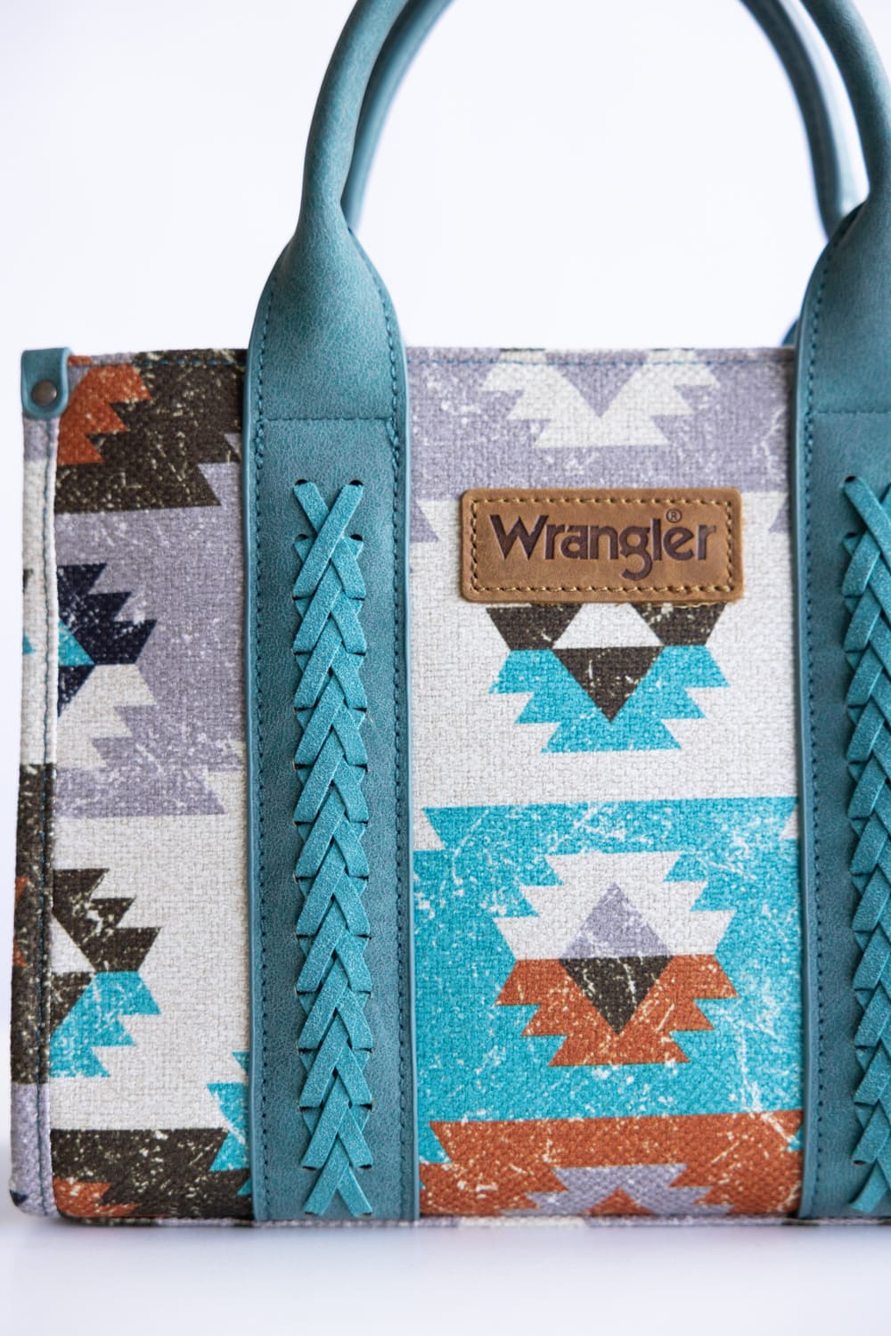 Wrangler Southwestern Small Tote for Women in Turquoise