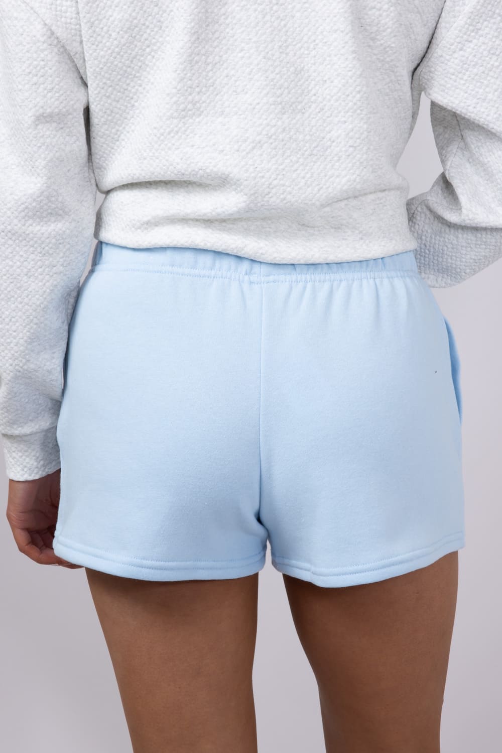 1897 Active Basic Fleece Shorts for Women in Blue