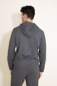 1897 Active Every Day Performance Hoodie for Men in Charcoal