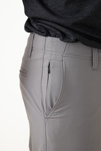 1897 Original 9” Hydro Flat Front Shorts for Men in Light Grey