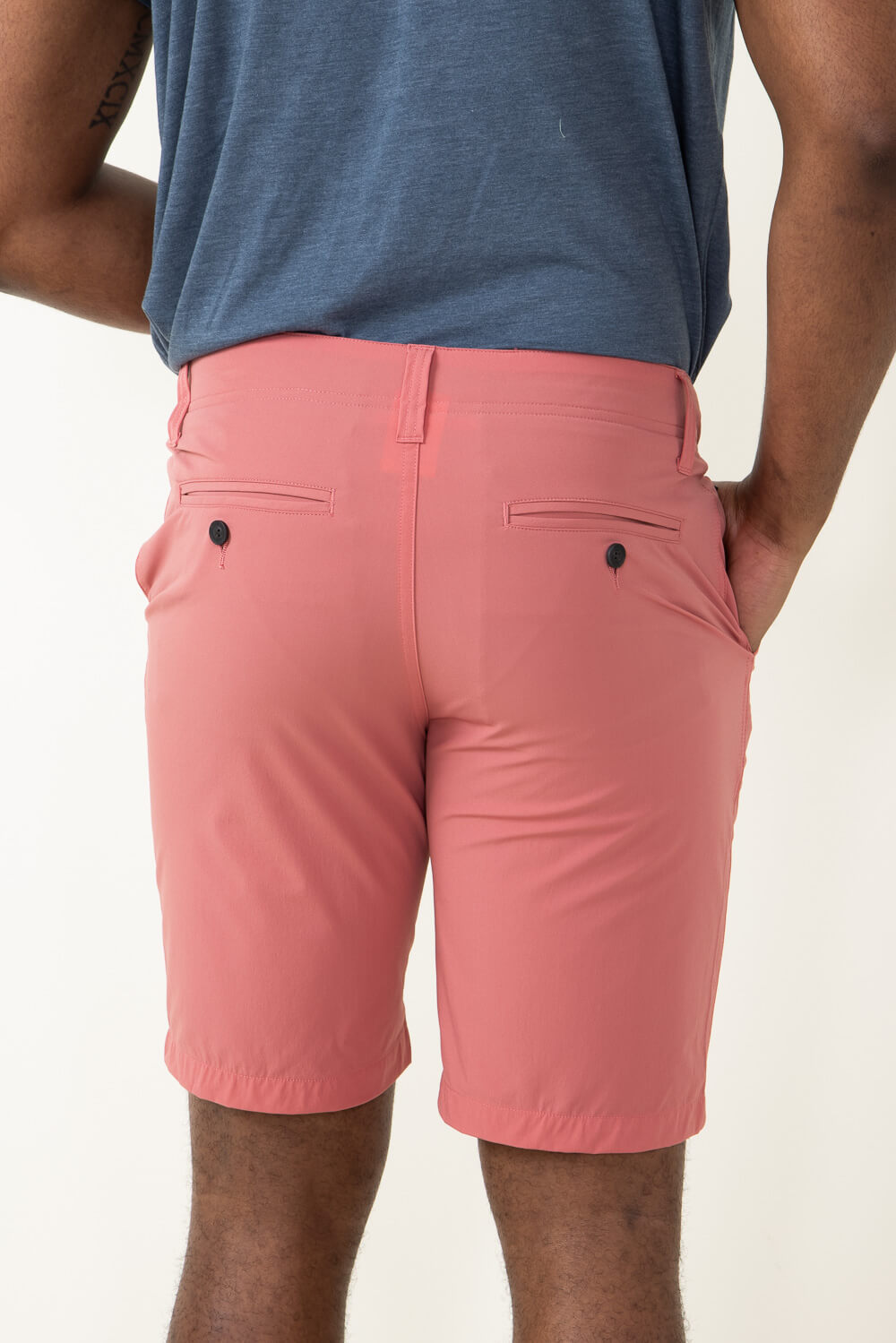 1897 Original 9” Hydro Flat Front Shorts for Men in Red