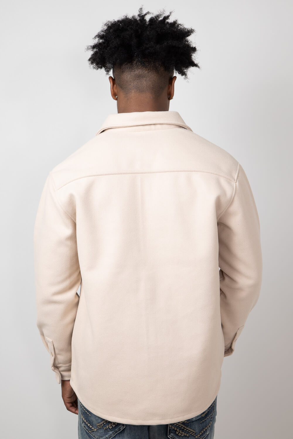 1897 Original Heavy Shacket for Men in Cream