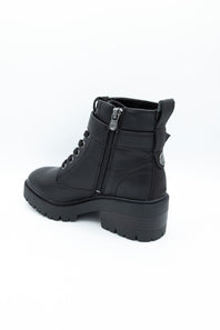 Blowfish Malibu Jagger Lace Booties for Women in Black