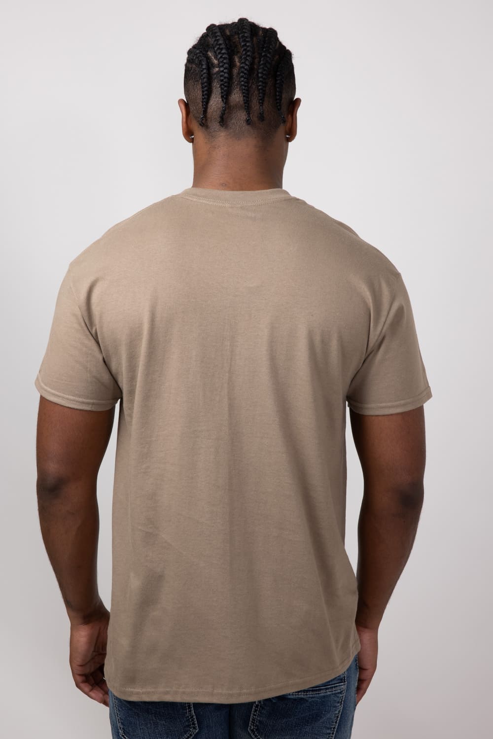 Busch Camo Duck T-Shirt for Men in Brown