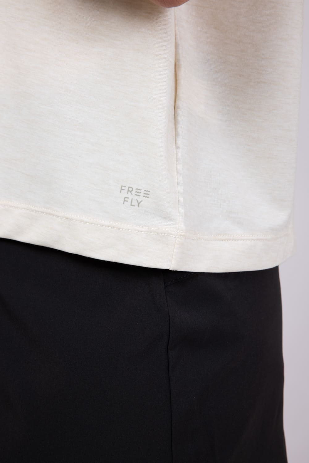 Free Fly Elevate Lightweight T-Shirt for Women in Birch White