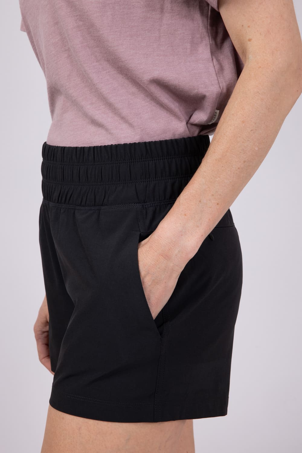 Free Fly Pull-On Breeze Shorts for Women in Black