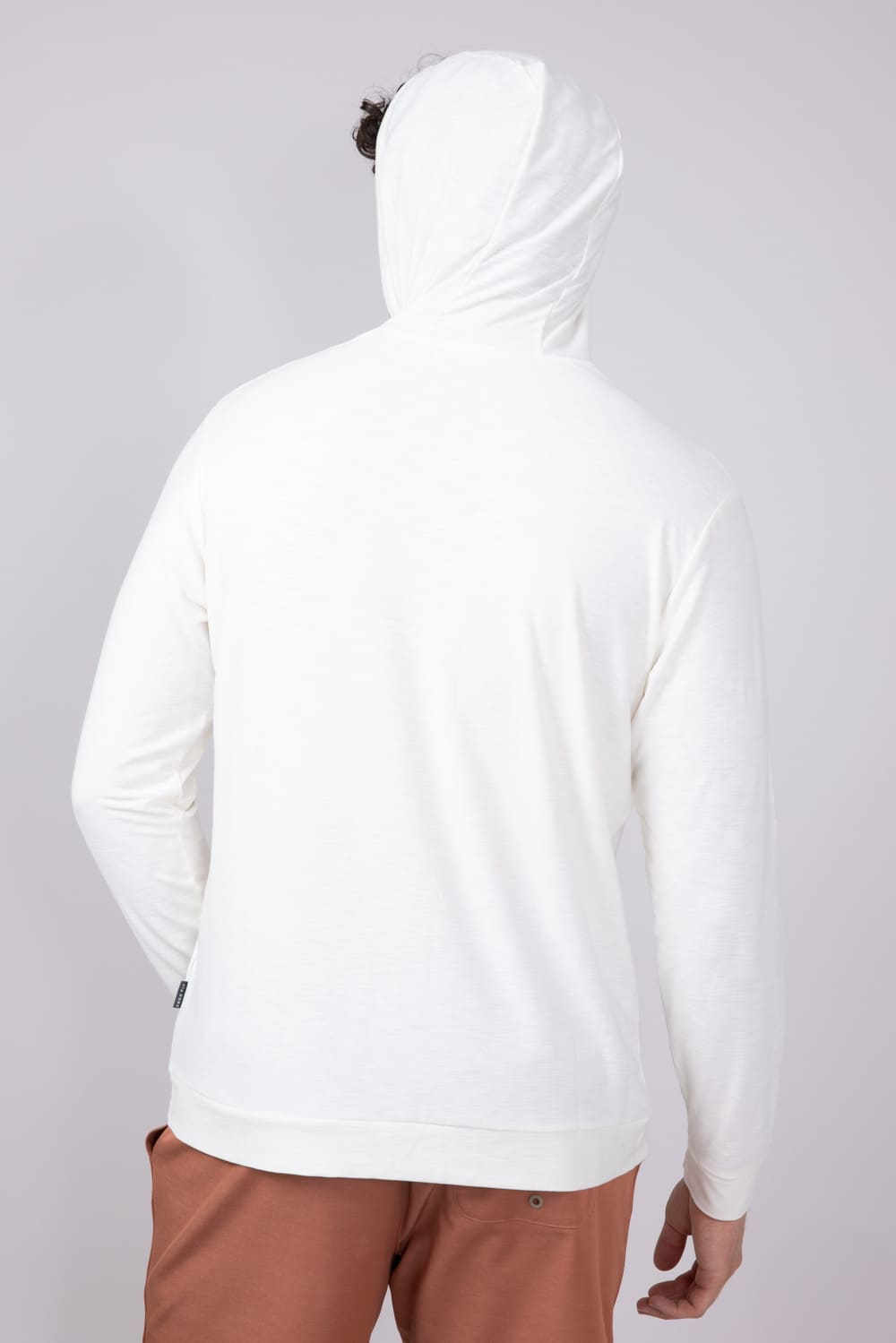 Free Fly Bamboo Slub Hoodie II for Men in Sea Salt