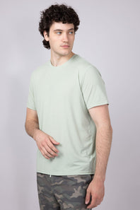 Free Fly Elevate Lightweight T-Shirt for Men in Sage Green