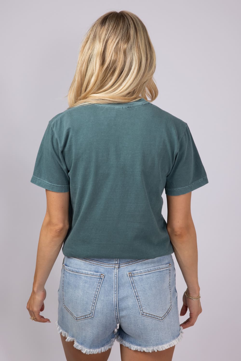 Hot Girls Read Books T-Shirt for Women in Green