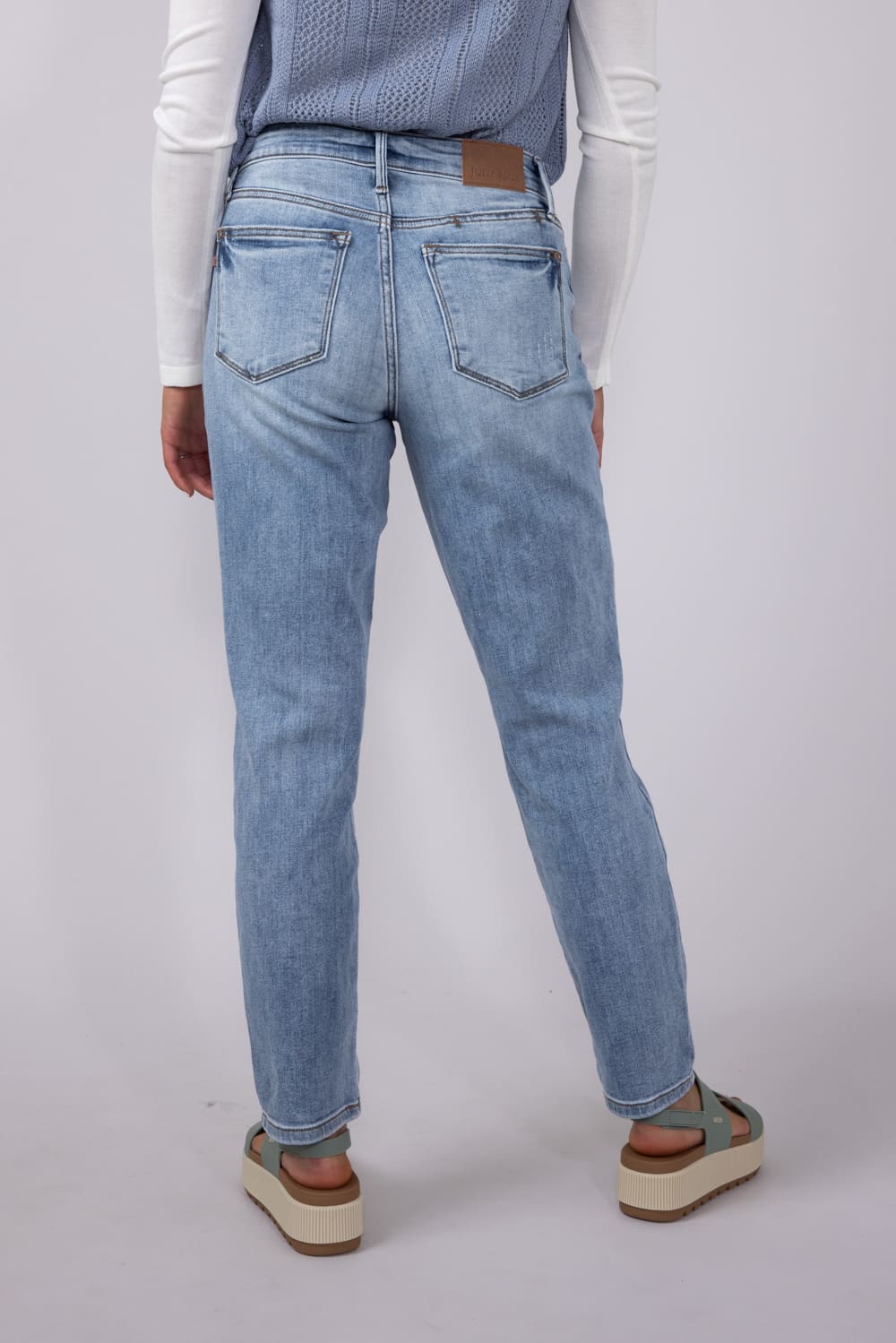 Judy Blue Mid Rise Slim Fit Jeans for Women