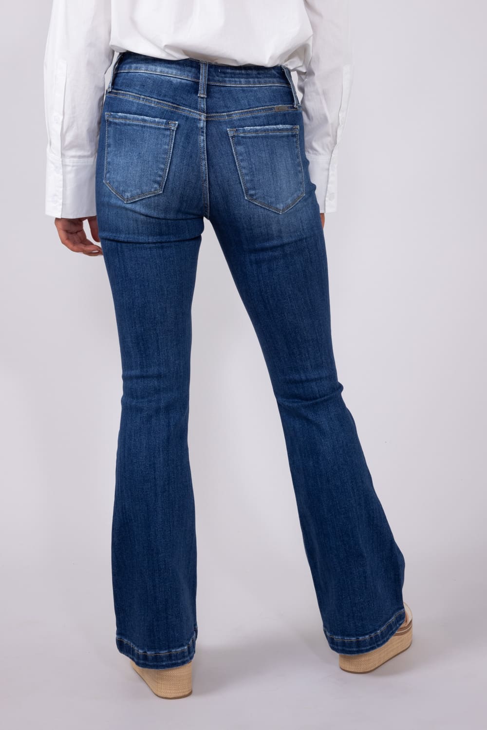 KanCan Mid Rise Flare Petite Jeans for Women