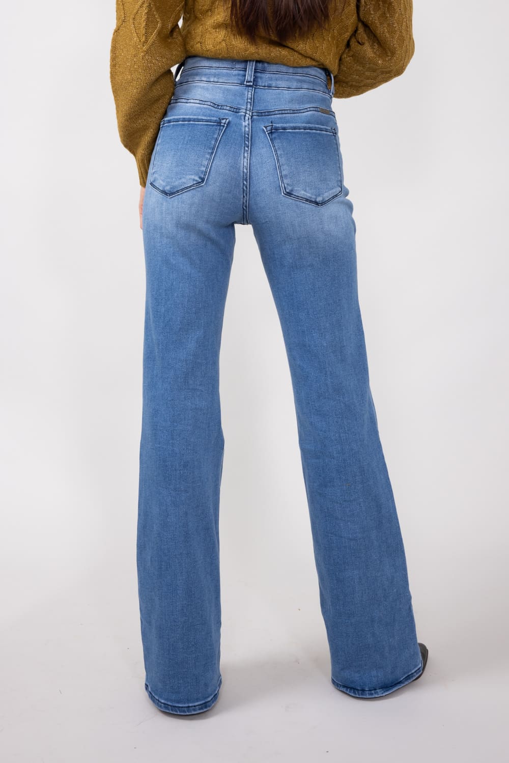 KanCan High-Rise Wide Flare Jeans for Women