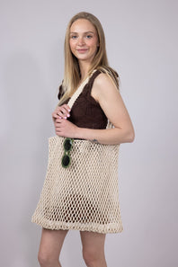 Maui Market Tote for Women in White