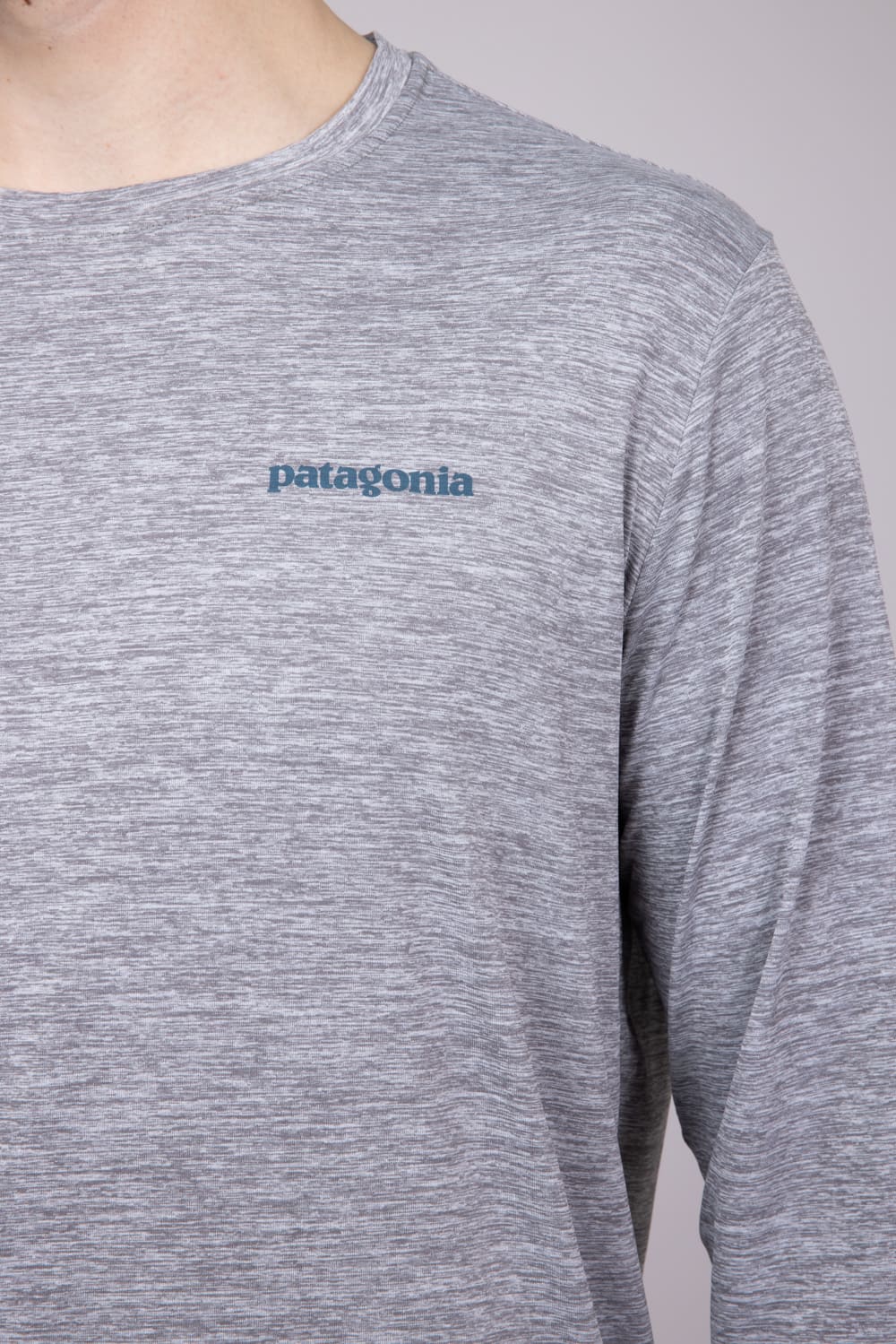 Patagonia Men’s Capilene Cool Daily Graphic T-Shirt for Men in Grey