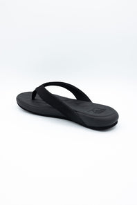 Reef Cushion Melody Flip Flops for Women in Black
