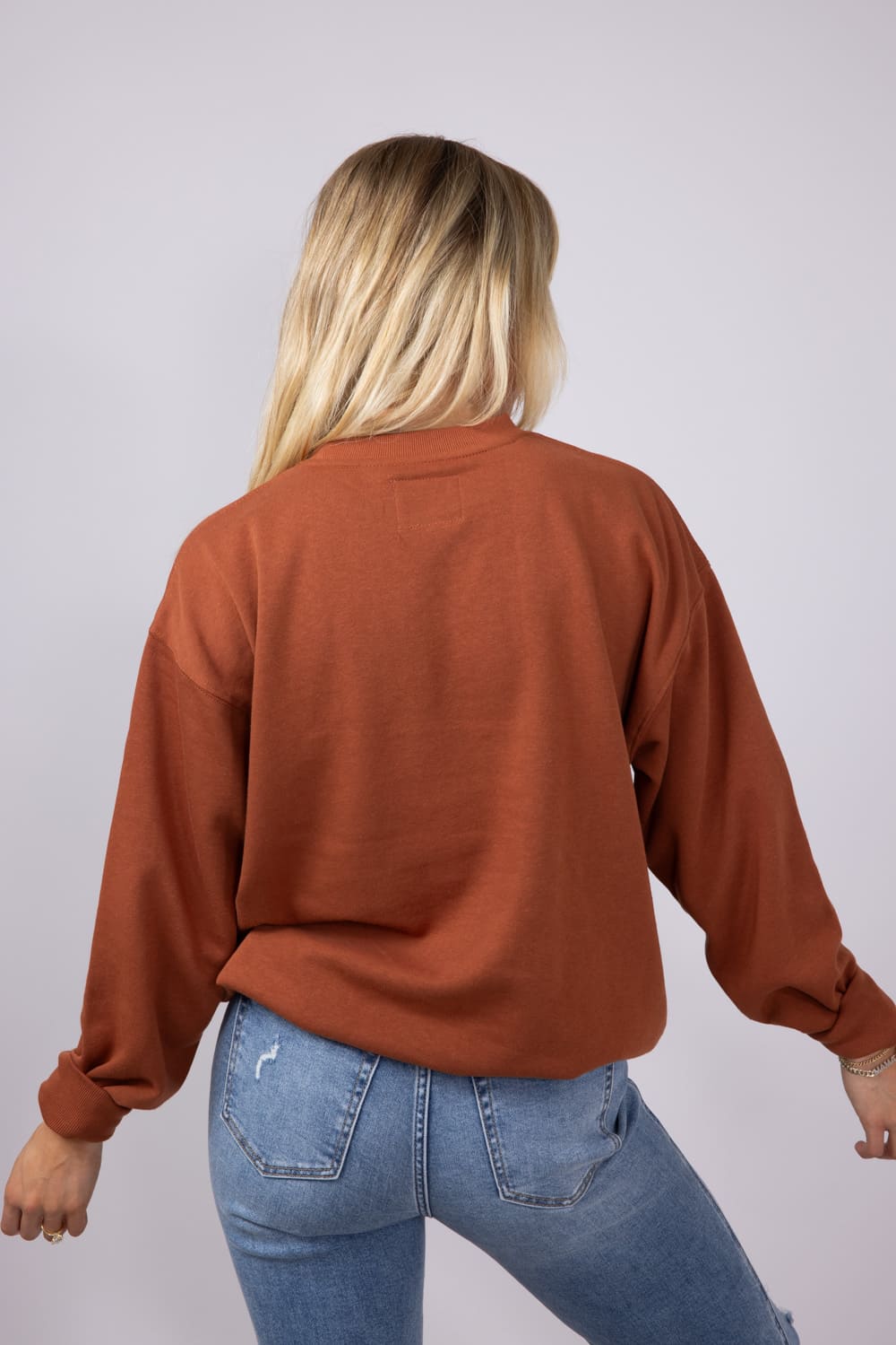 1897 Active Midwest Sweatshirt for Women in Rust