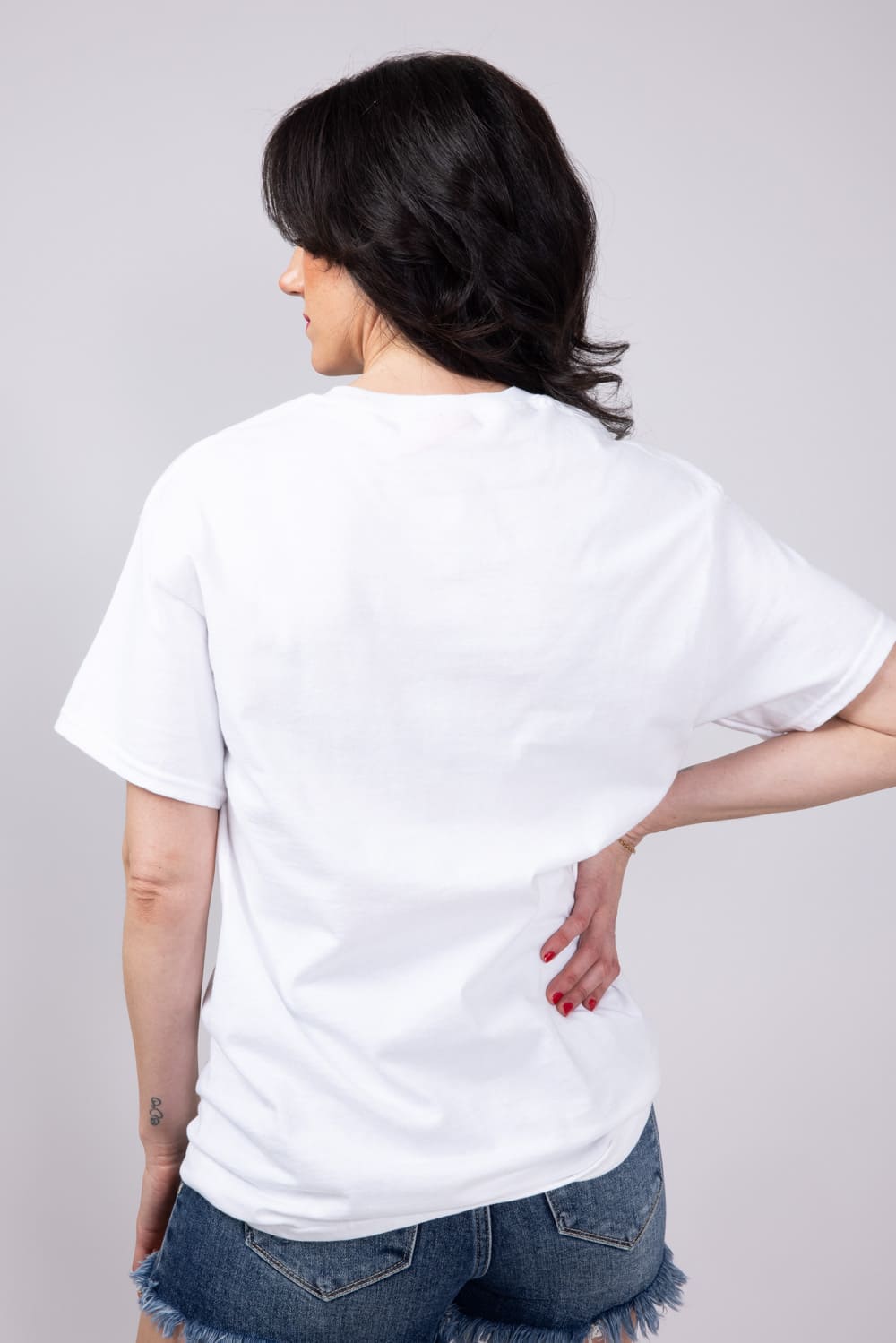 Sardines Lemon Oversized T-Shirt for Women in White