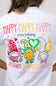 Simply Southern Happy Everything T-Shirt for Women in Ash Gray