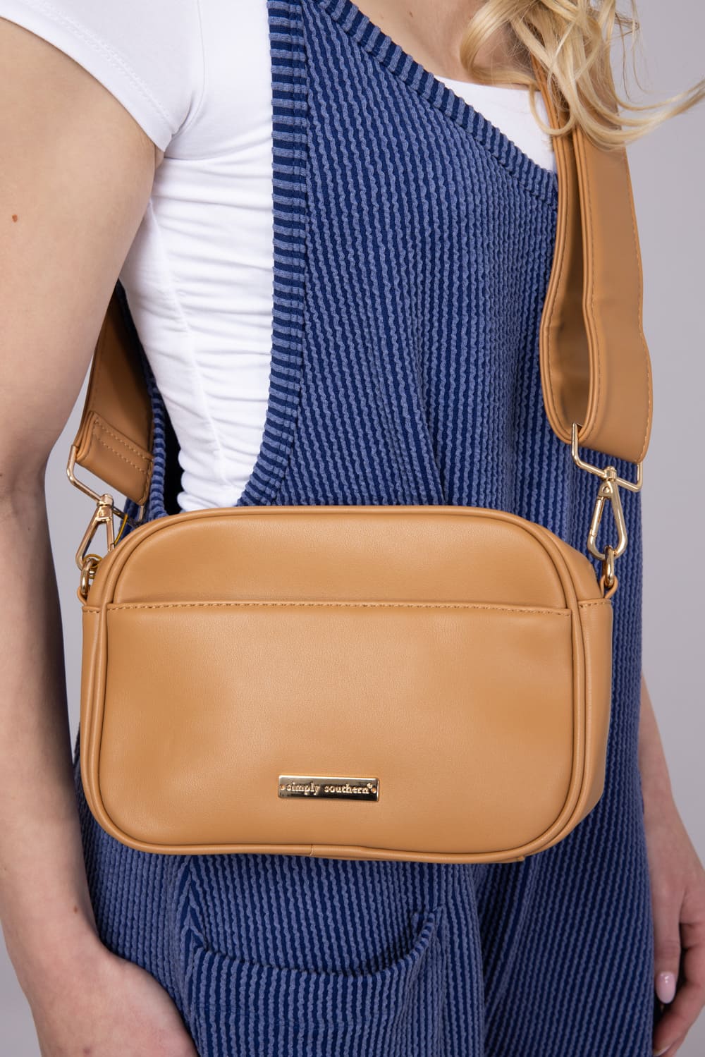 Simply Southern Ibiza Crossbody Purse in Chia Brown