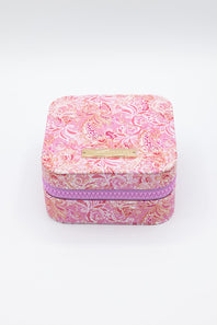 Simply Southern Jewelry Box Case in Pink Paisley
