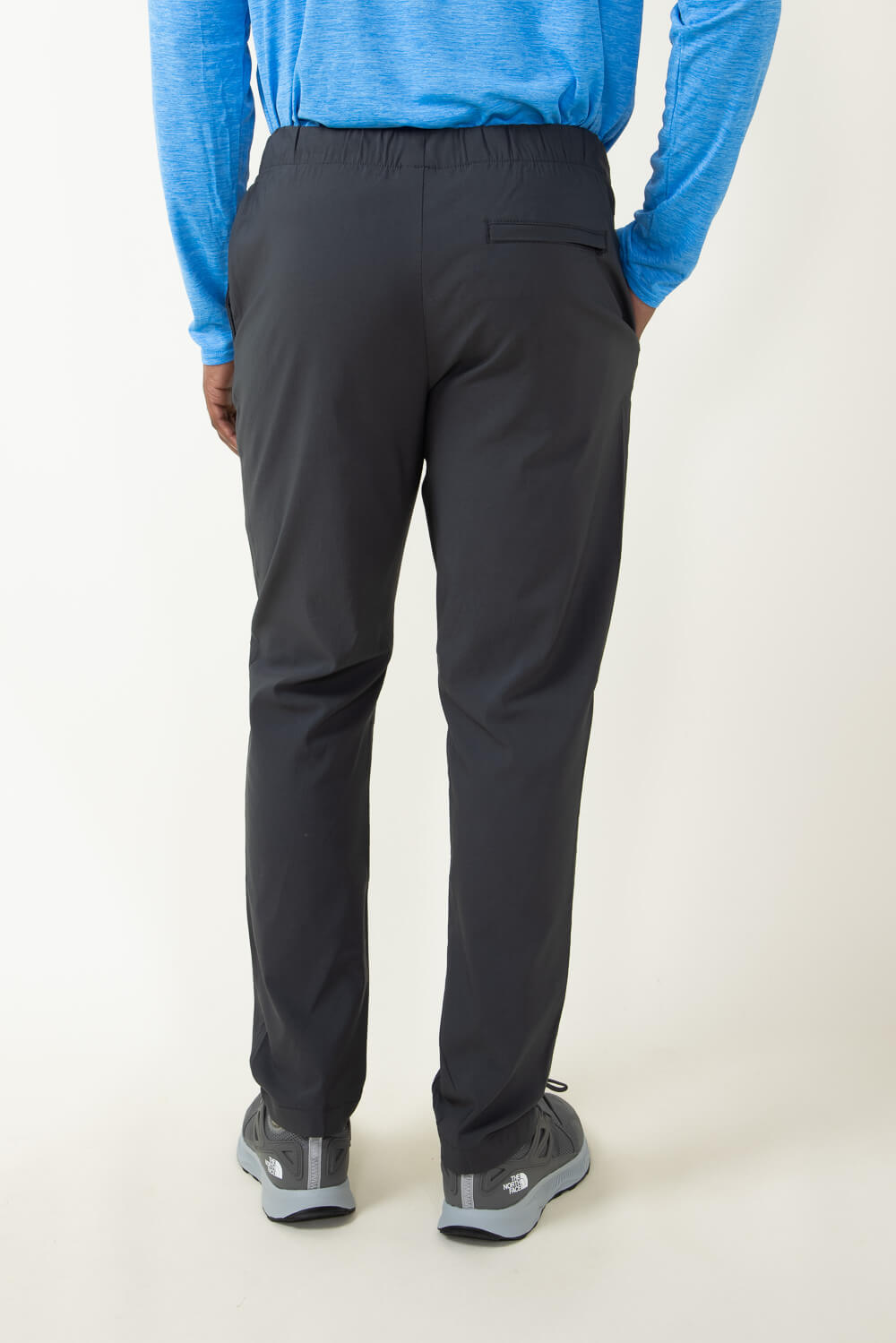 Copper & Oak Elastic File Tech Jogger Pants for Men in Grey