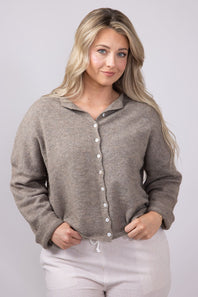 Piper Cardigan for Women in Mocha