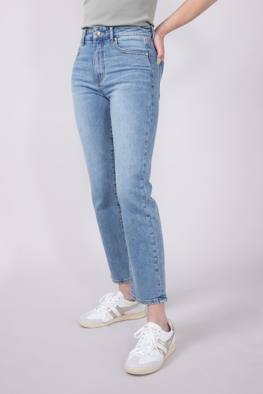 Thread & Supply High Rise Charlie Vintage Kick Flare Jeans for Women