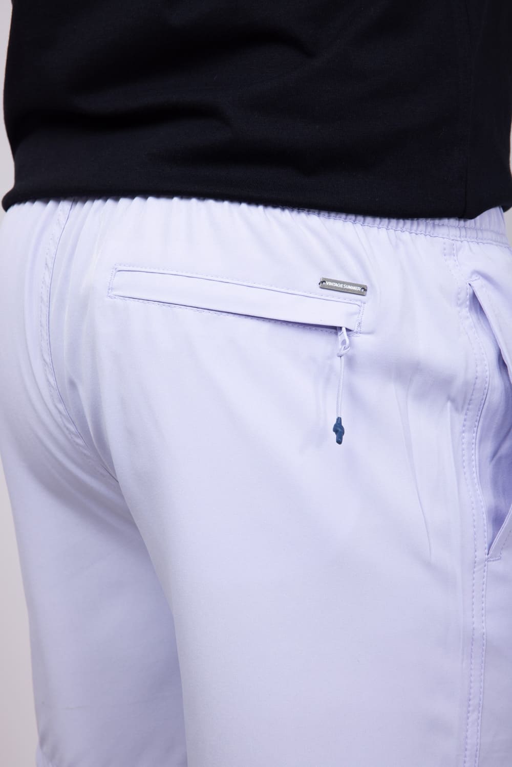 Vintage Summer Volley 5” Shorts for Men in Lilac