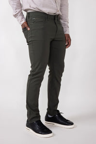 Weatherproof Vintage Momentum 5 Pocket Pants for Men in Olive