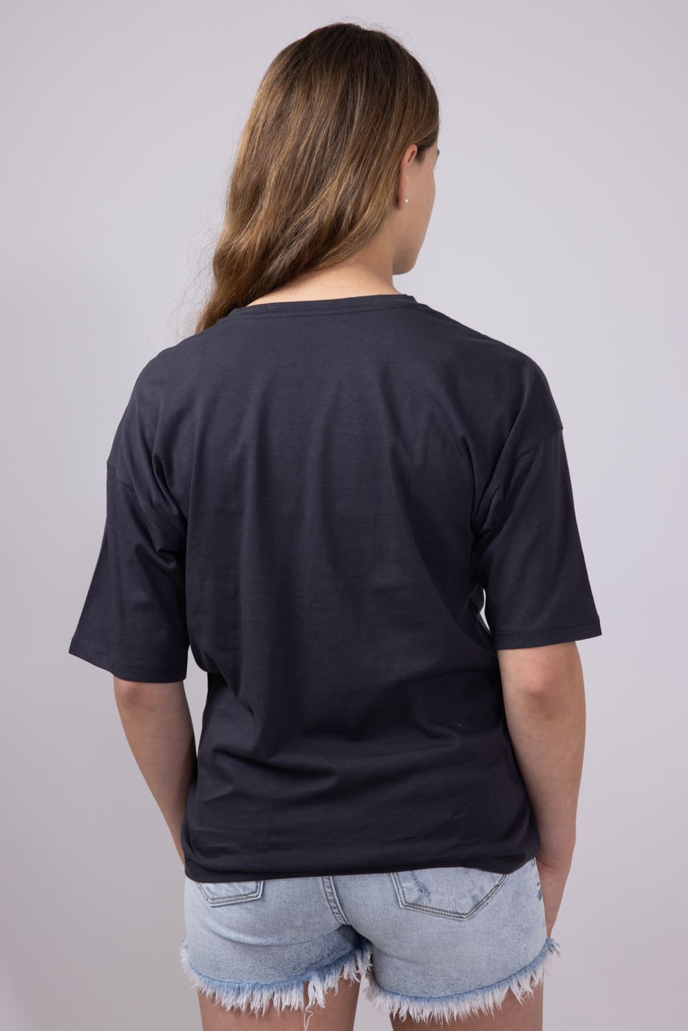 Billabong Youth Stay Sunshine Oversized Boyfriend T-Shirt for Girls in Black Sands