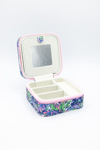 Simply Southern Jewelry Box Case in Dark Blue