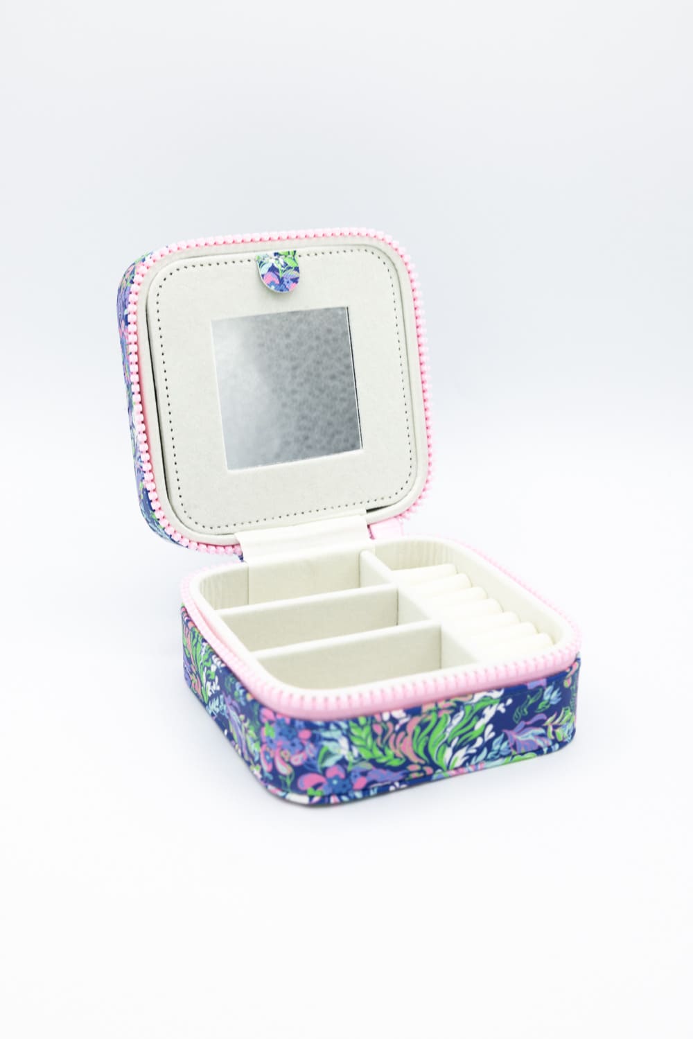 Simply Southern Jewelry Box Case in Dark Blue