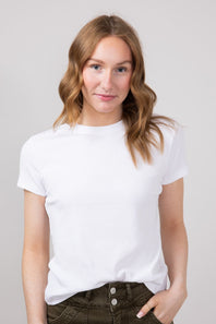 Thread & Supply Annie T-Shirt for Women in White