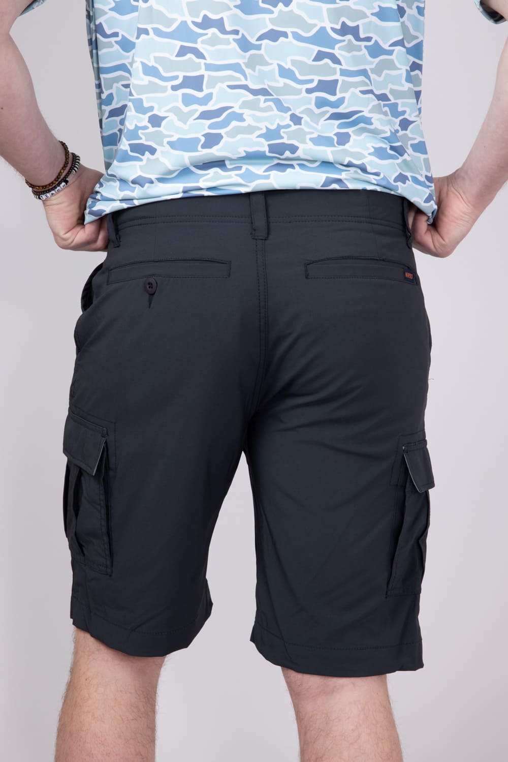 WearFirst 10" Cargo Shorts for Men in Pepper